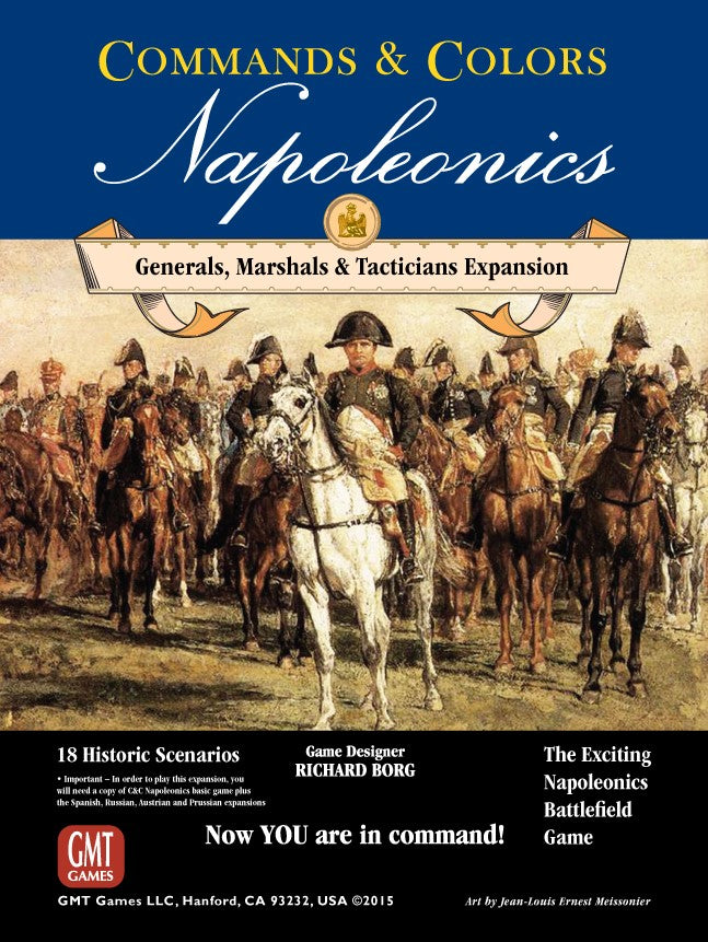Commands and Colors: Napoleonics Expansion #5 - Generals Marshals Tacticians