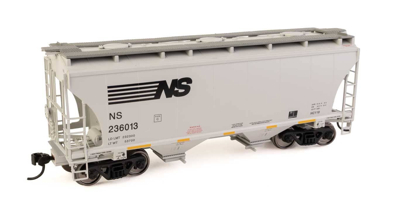 PREORDER Walthers Mainline HO 910-49317 39' Trinity 3281 2-Bay Covered Hopper, Norfolk Southern #236013