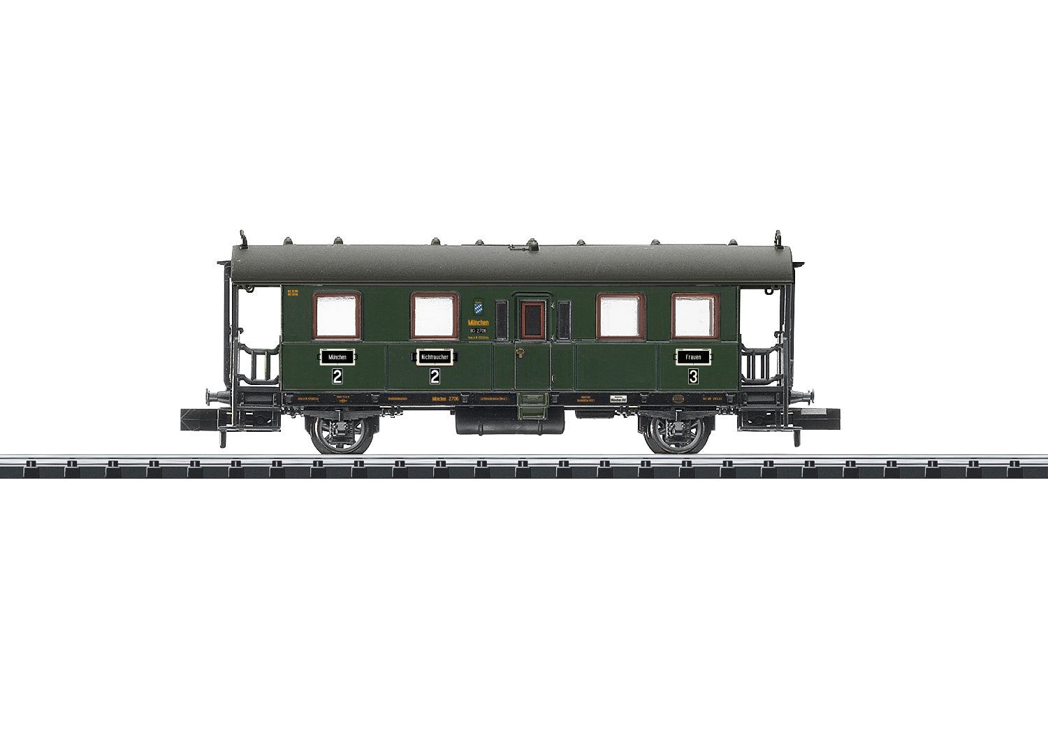 PREORDER Minitrix N 18962 Type BCi Bay 10 Passenger Car, Deutsche Reichsbahn #2