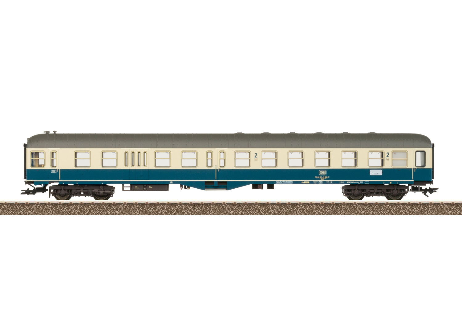 PREORDER Minitrix HO 23177 Type BDylf 457 2nd Class Cab Control Car, Deutsche Reichsbahn