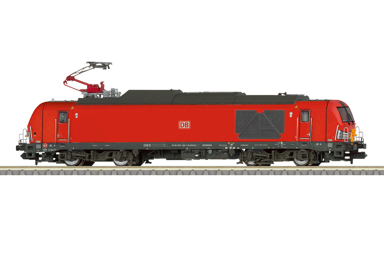 PREORDER Minitrix N 16249 Siemens Vectron Class 249 Dual-Power , Deutsche Reichsbahn #249 002 (DCC & Sound Equipped)
