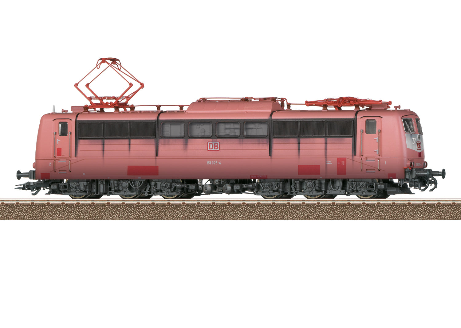 PREORDER Minitrix HO 25655 Class 151 Electric Locomotive, Deutsche Reichsbahn #151 025-4. (DCC & Sound Equipped)