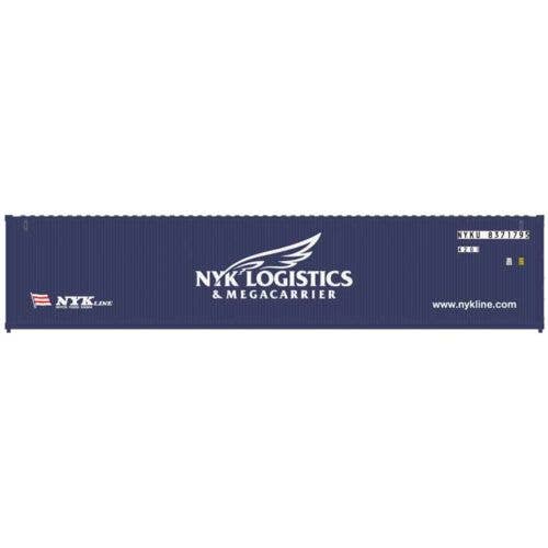 Atlas N 50006824 40' Standard-Height Container 3-Pack, Assembled, Master, NYK Line Set #1