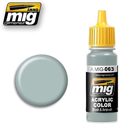 Ammo Mig 0063 PALE GREY ACRYLIC