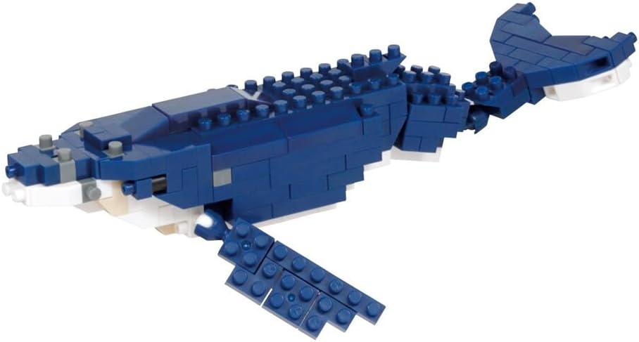 Nanoblock 22156 Humpback Whale Sea Friends Nanoblock Bx12
