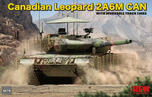 Rye Field Model 5076 Canadian Leopard 2A6M Can w/working link