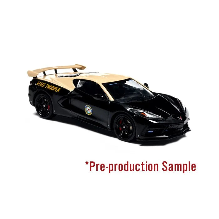 PREORDER Iconic Replicas 1/43 43-0660 Chevrolet Corvette C8 Interceptor, Florida Highway Patrol