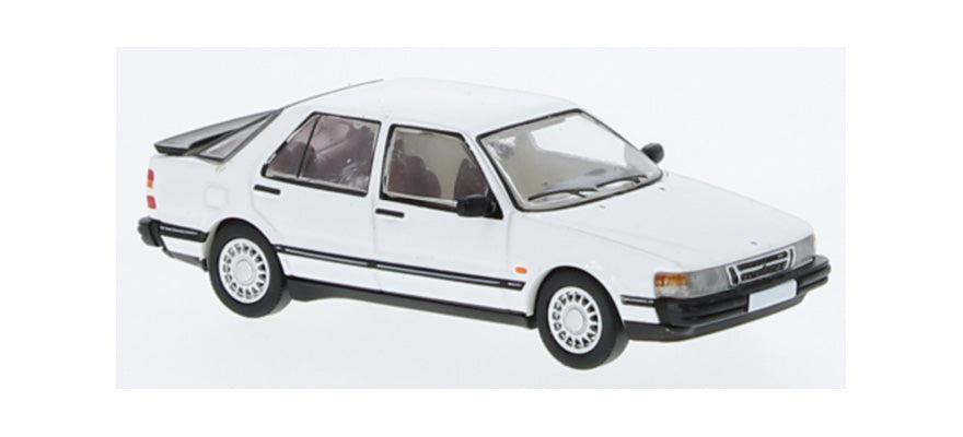 PREORDER Brekina HO PCX870188 Saab 9000 CC Sedan, Metallic Dark Gray