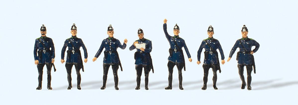 Preiser HO 12440 Prussian Police Circa, 1930 (7-Pack)
