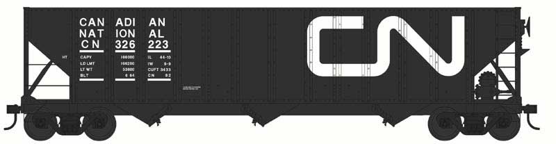 PREORDER Bowser HO 44010 100 Ton Hopper, Canadian National #326325