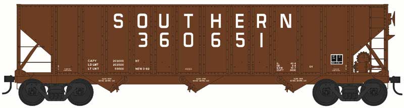 PREORDER Bowser HO 44061 100 Ton Hopper, Southern #360651