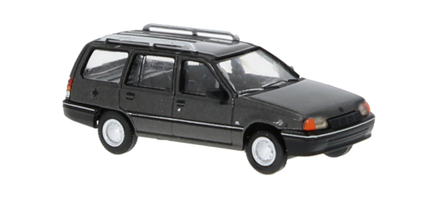 PREORDER Brekina HO PCX870498 Opel Kadett E CarAVan Station Wagon, Metallic Gray