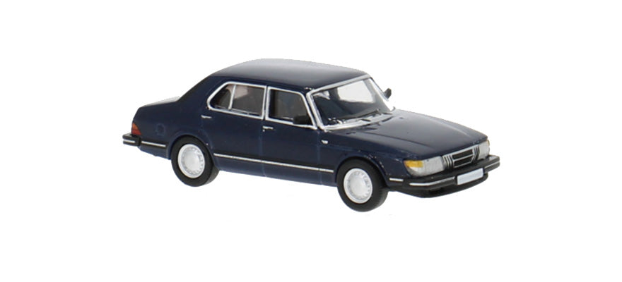 PREORDER Brekina HO PCX870759 1986 Saab 900, Blue