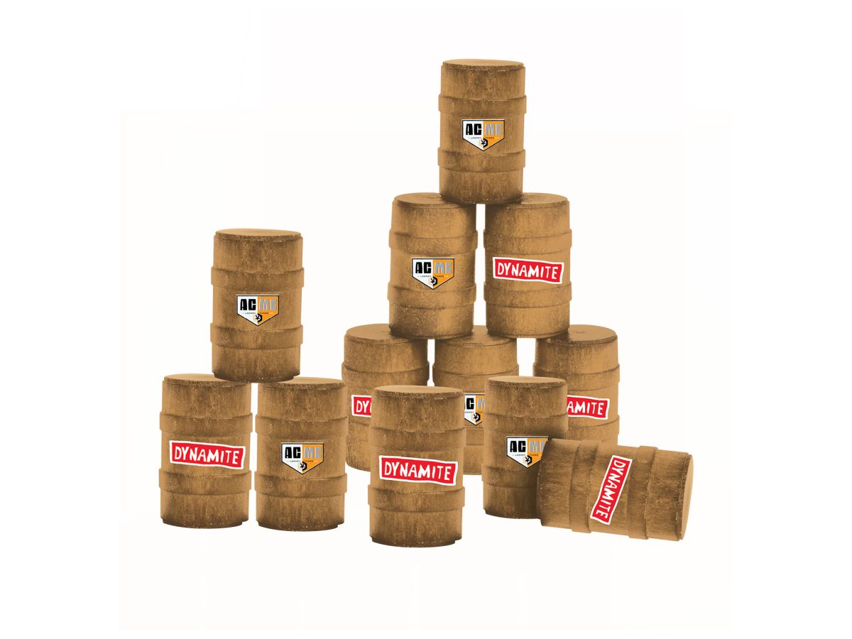 Lionel 2430010 O RTR ACME Dynamite Powder Barrel Pack