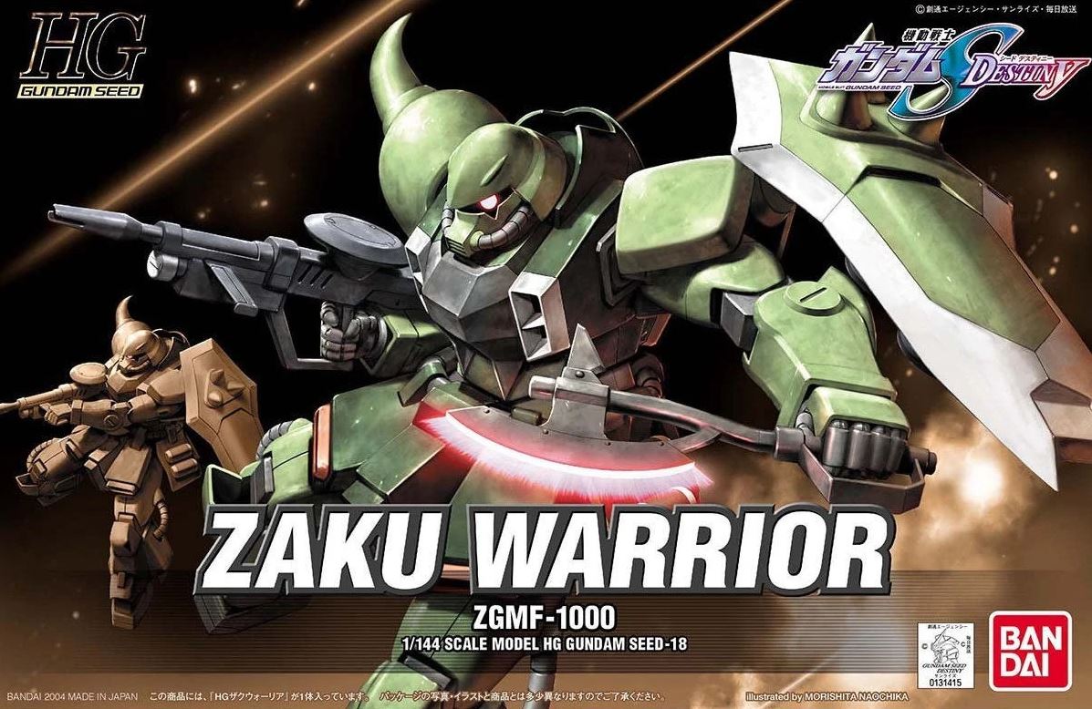 Bandai 1131415 1/144 HG ZAKU WARRIOR