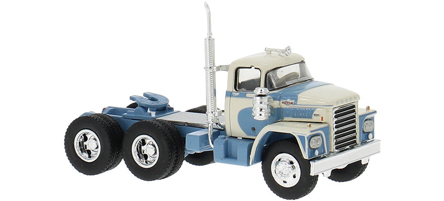 PREORDER Brekina HO 86301 1960-1976 Dodge LCF Semi Tractor Only, Blue