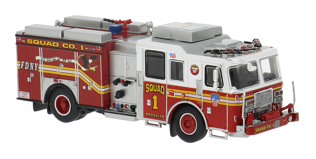 PREORDER Brekina HO PCX870840 2013 Seagrave Attacker Fire Truck, Fire Department Of New Yorkbrooklyn #1