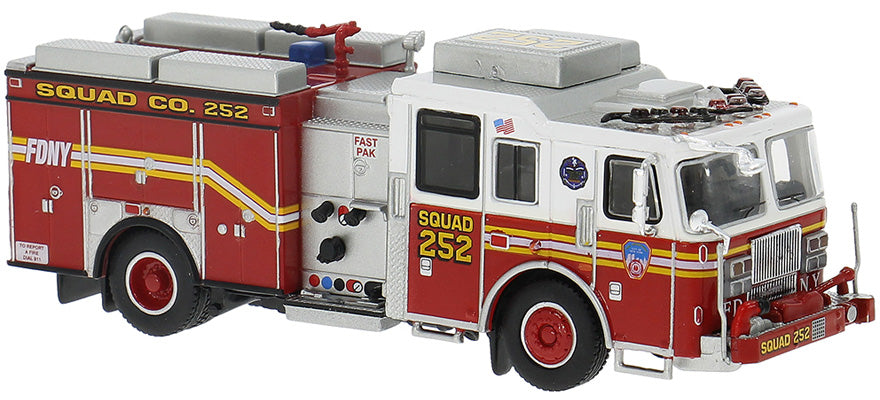 PREORDER Brekina HO PCX870843 2013 Seagrave Attacker Fire Truck, Fire Department Of New Yorkbrooklyn #252