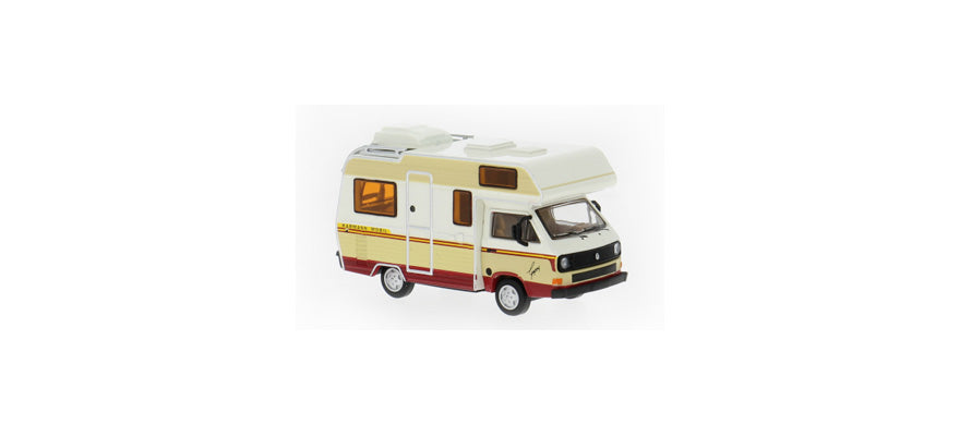 Brekina HO 33976 Volkswagen T3 Karmann Gipsy Camper, White