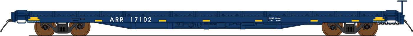 PREORDER Intermountain HO 46429 60' Wood-Deck Flatcar, Alaska
