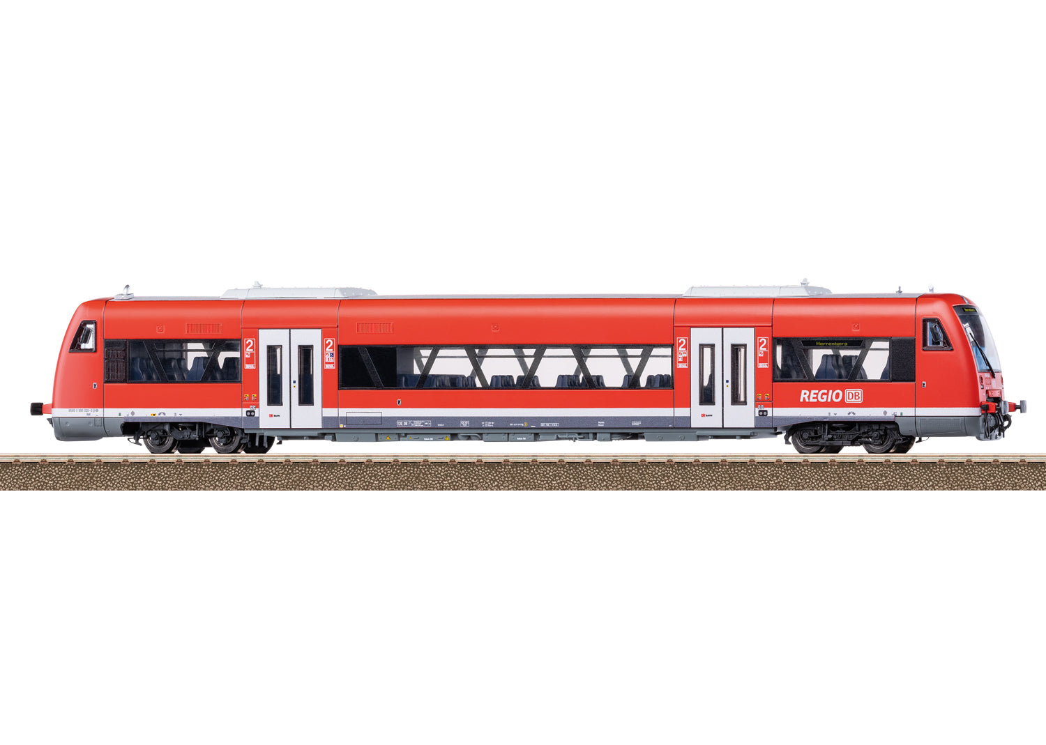 PREORDER Minitrix HO 25965 Regio Shuttle RS1 Class 650 Diesel Powered Rail Car, Deutsche Reichsbahn #650 020-0 (DCC & Sound Equipped)