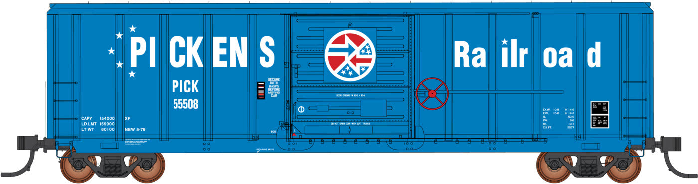 PREORDER Intermountain HO 47530-06 PS 5277 50' Box Car, St Lawrence #55566