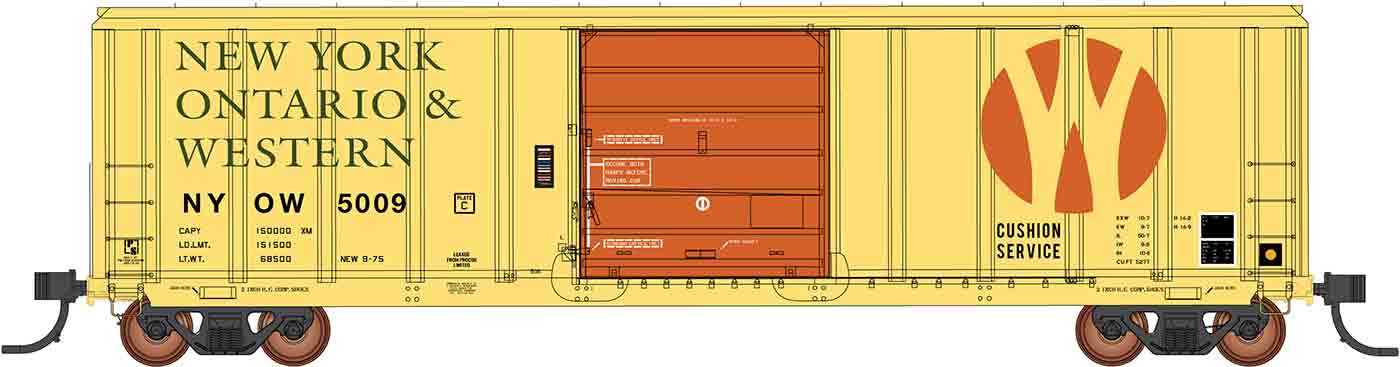 PREORDER Intermountain N 67534-03 PS 5277 50' Box Car, New York Ontario & Western #5033