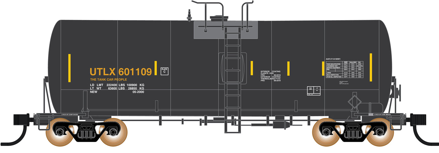 PREORDER Intermountain HO 47824 Trinity 19,000 Gallon Tank Car, Union Tank Car