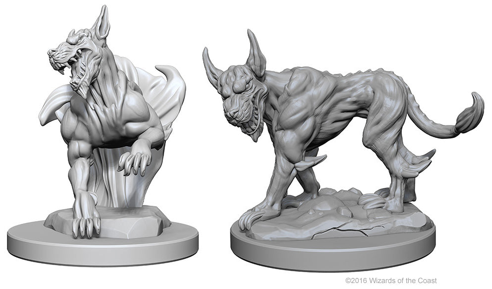 Dungeons & Dragons: Nolzur's Marvelous Unpainted Miniatures - W01 Blink Dogs