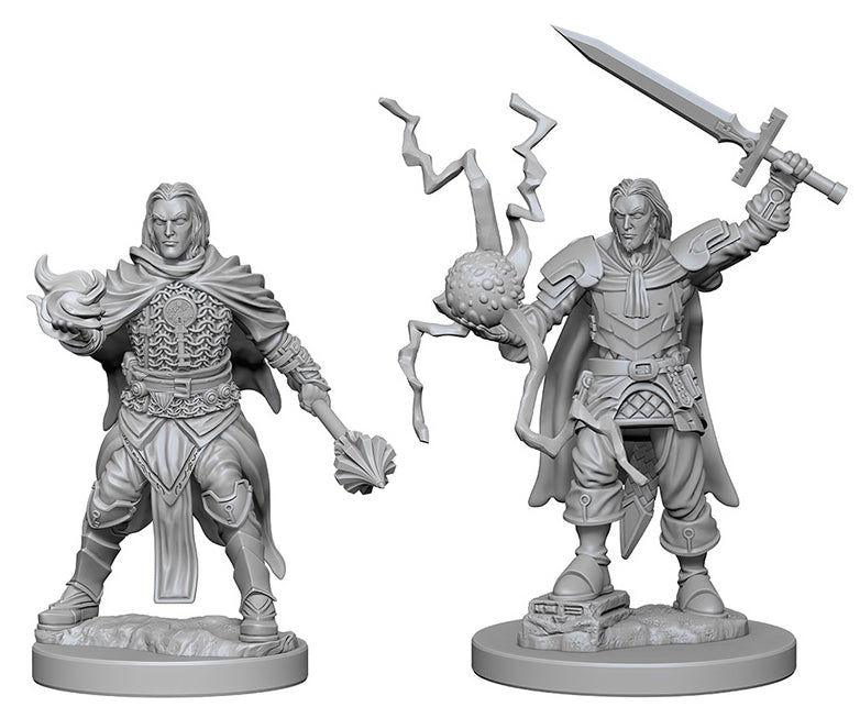 Pathfinder Deep Cuts Unpainted Miniatures: W01 Human Male Cleric