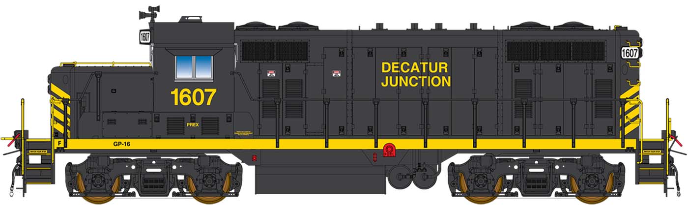 PREORDER Intermountain HO 49846S GP16 Locomotive, Pioneer Rail (DCC & Sound Equipped)