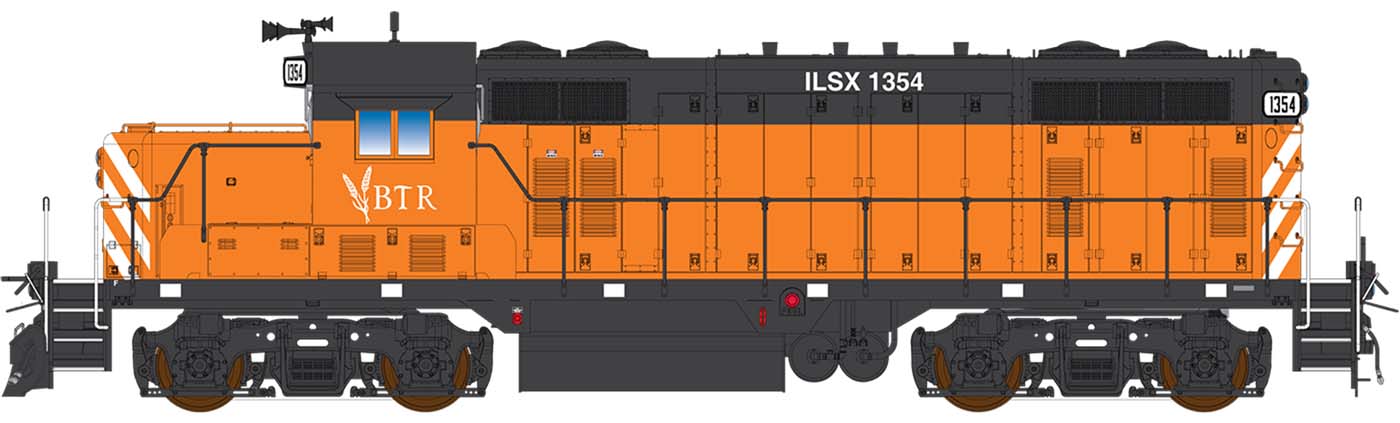 PREORDER Intermountain HO 49847 GP16 Locomotive, BTR Grain (DCC Equipped)