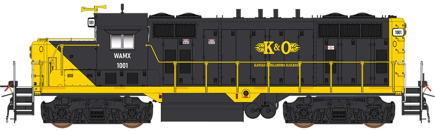 PREORDER Intermountain HO 49848 GP16 Locomotive, Webb Asset Manangement (DCC Equipped)