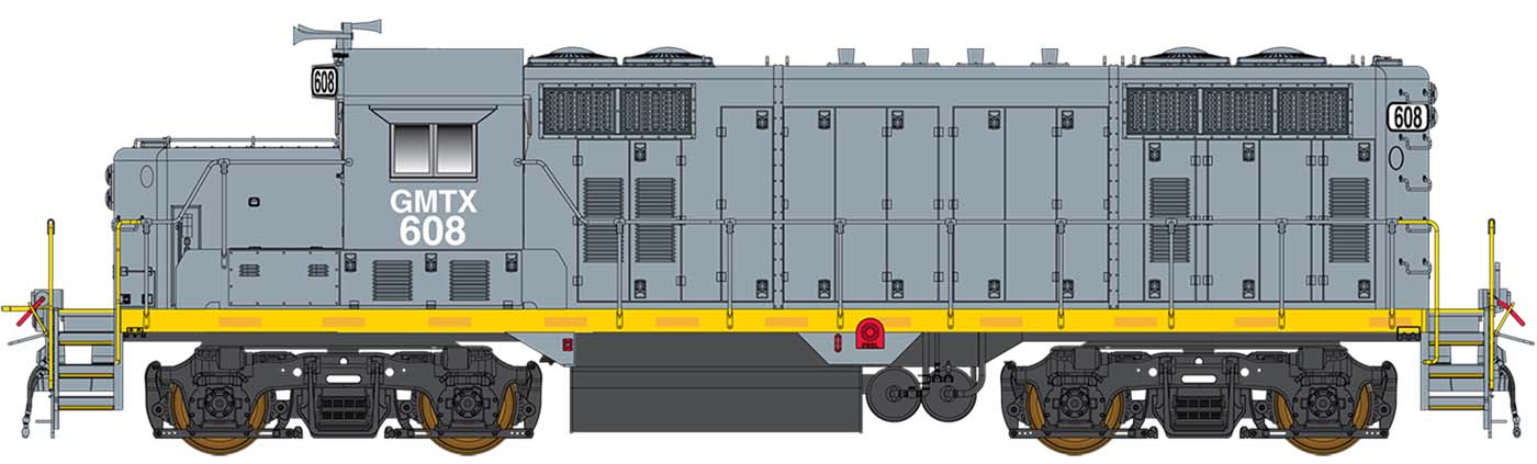 PREORDER Intermountain HO 49849S GP16 Locomotive, GATX Leasing (DCC & Sound Equipped)