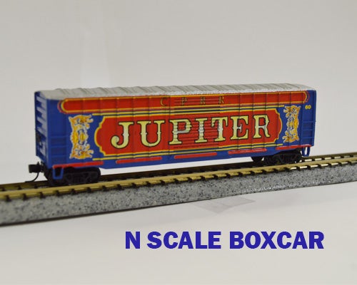 Value Trains USA N N10073 Commemorative Boxcar, Central Pacific Jupiter #60