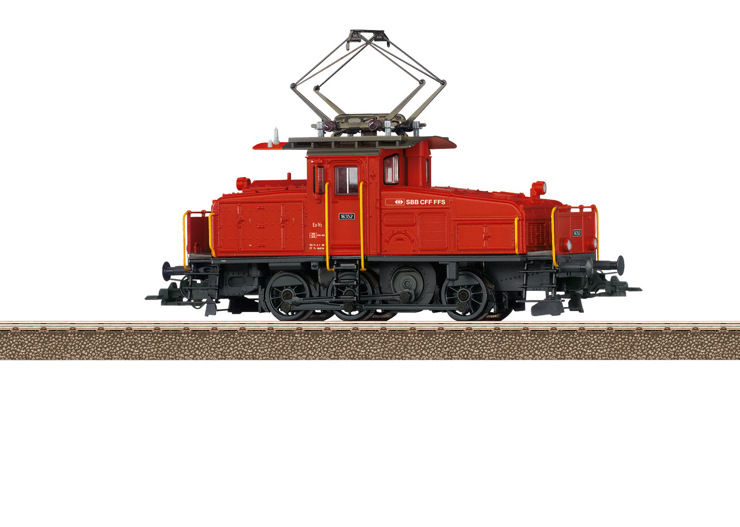 PREORDER Minitrix HO 25330 Class Ee 3/3 Electric, Swiss Federal Railways #16352 (DCC Equipped)