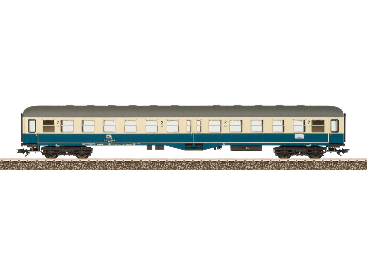 PREORDER Minitrix HO 23167 Type Bylb 421 2nd Class Coach, Deutsche Reichsbahn