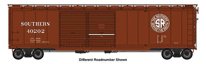 Walthers Proto HO 101683 50' AAR Double-Door Boxcar, Southern Railway #40227