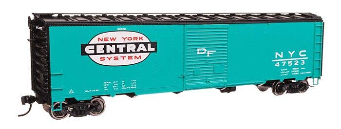 Walthers Mainline HO 46518 50' AAR Single Door Boxcar, New York Central #47523