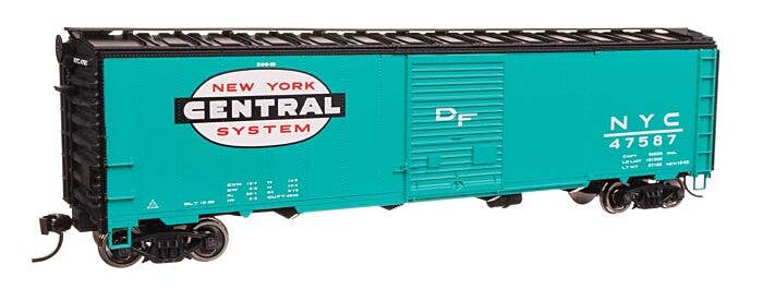 Walthers Mainline HO 46519 50' AAR Single Door Boxcar, New York Central #47587