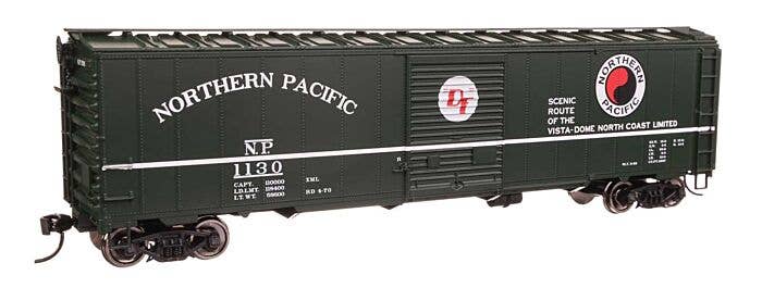 Walthers Mainline HO 46521 50' AAR Single Door Boxcar, Northern Pacific #1130