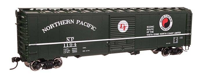 Walthers Mainline HO 46522 50' AAR Single Door Boxcar, Northern Pacific #1194