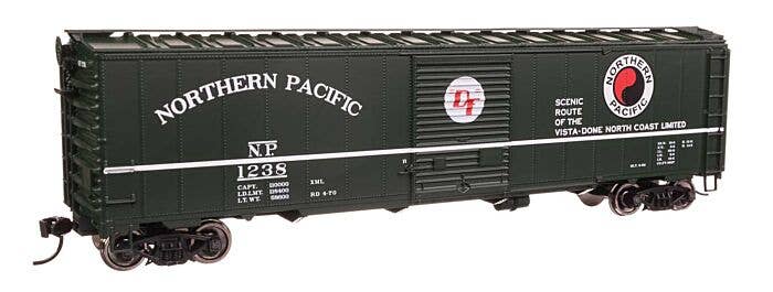 Walthers Mainline HO 46524 50' AAR Single Door Boxcar, Northern Pacific #1238