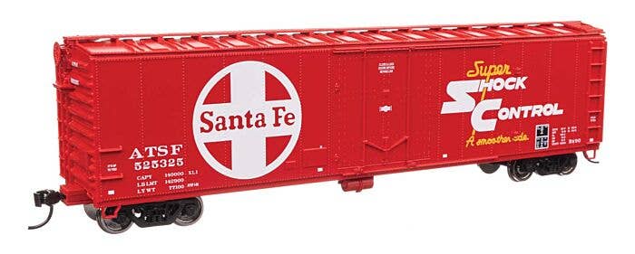 Walthers Mainline HO 2846 50' PC&F Insulated Boxcar, Atchison Topeka & Santa Fe #525325
