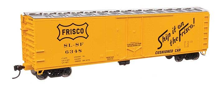 Walthers Mainline HO 2857 50' PC&F Insulated Boxcar, St. Louis-San Francisco #6348