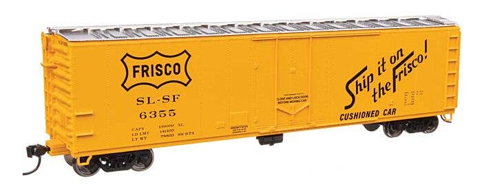 Walthers Mainline HO 2858 50' PC&F Insulated Boxcar, St. Louis-San Francisco #6355