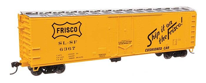 Walthers Mainline HO 2859 50' PC&F Insulated Boxcar, St. Louis-San Francisco #6367
