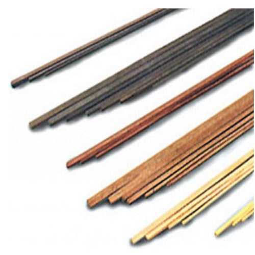 Model Shipways 3202 Tanganika Wood Strip .5x4x500mm 12pcs