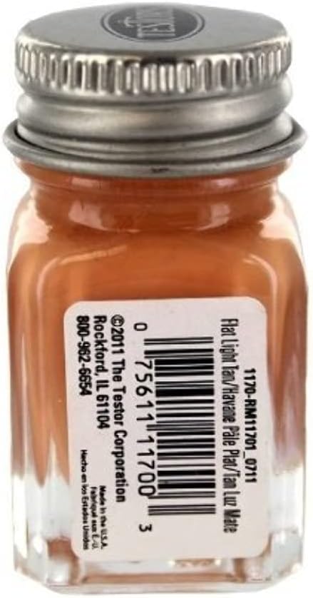 Testors 1170TT FLAT LIGHT TAN ENAMEL