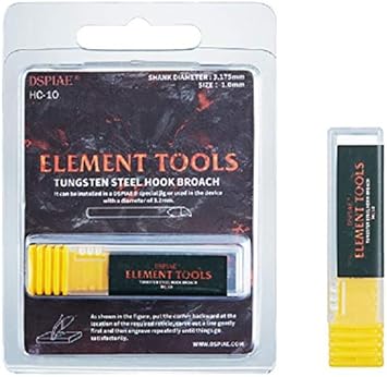 DSPIAE HC-06 0.6MM Tungsten Steel Hook Broach